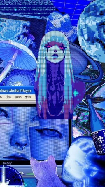 cyberpunk anime wallpaper