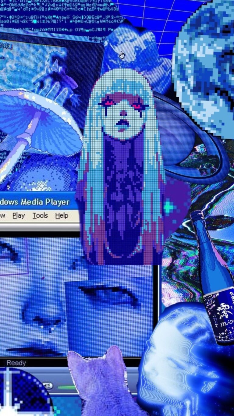 cyberpunk anime wallpaper