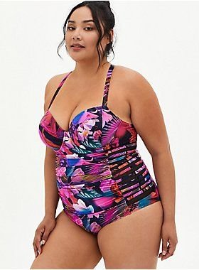plus size swimwear