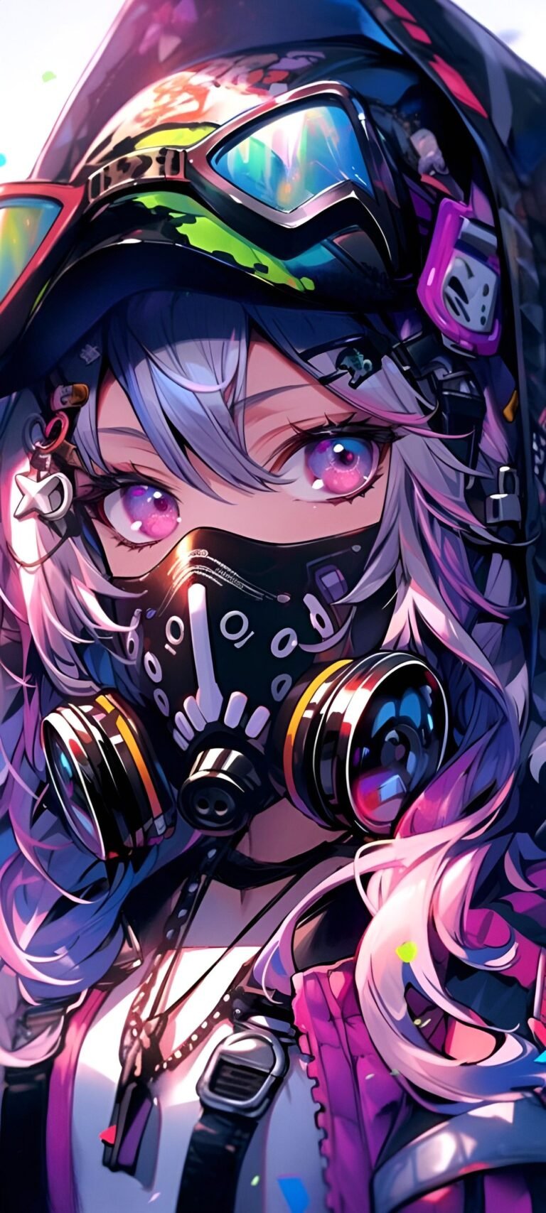 cyberpunk anime wallpaper