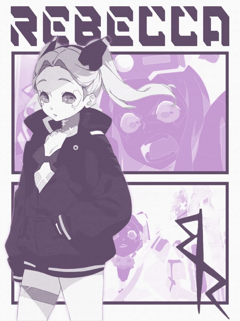 cyberpunk anime wallpaper