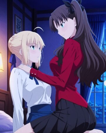 Saber + Rin Tohsaka | Fate/stay night