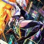 cyberpunk anime wallpaper