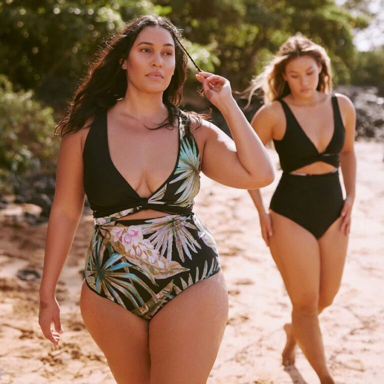 plus size swimwear