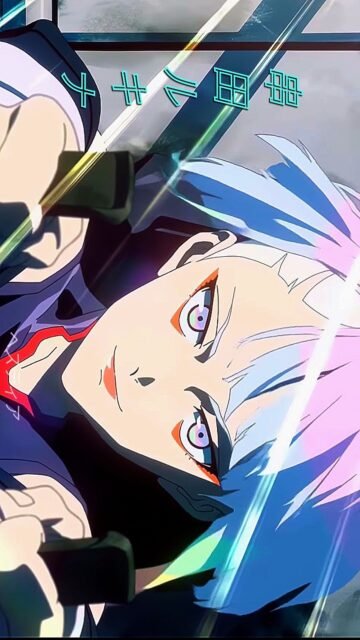 cyberpunk anime wallpaper