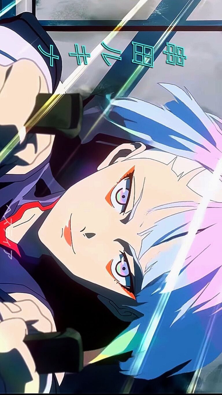 cyberpunk anime wallpaper