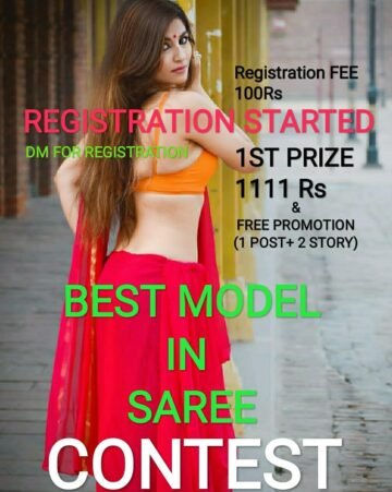 BEST MODEL IN SAREE CONTEST
.
Searching sponsors for BEST MODEL IN SAREE contest...