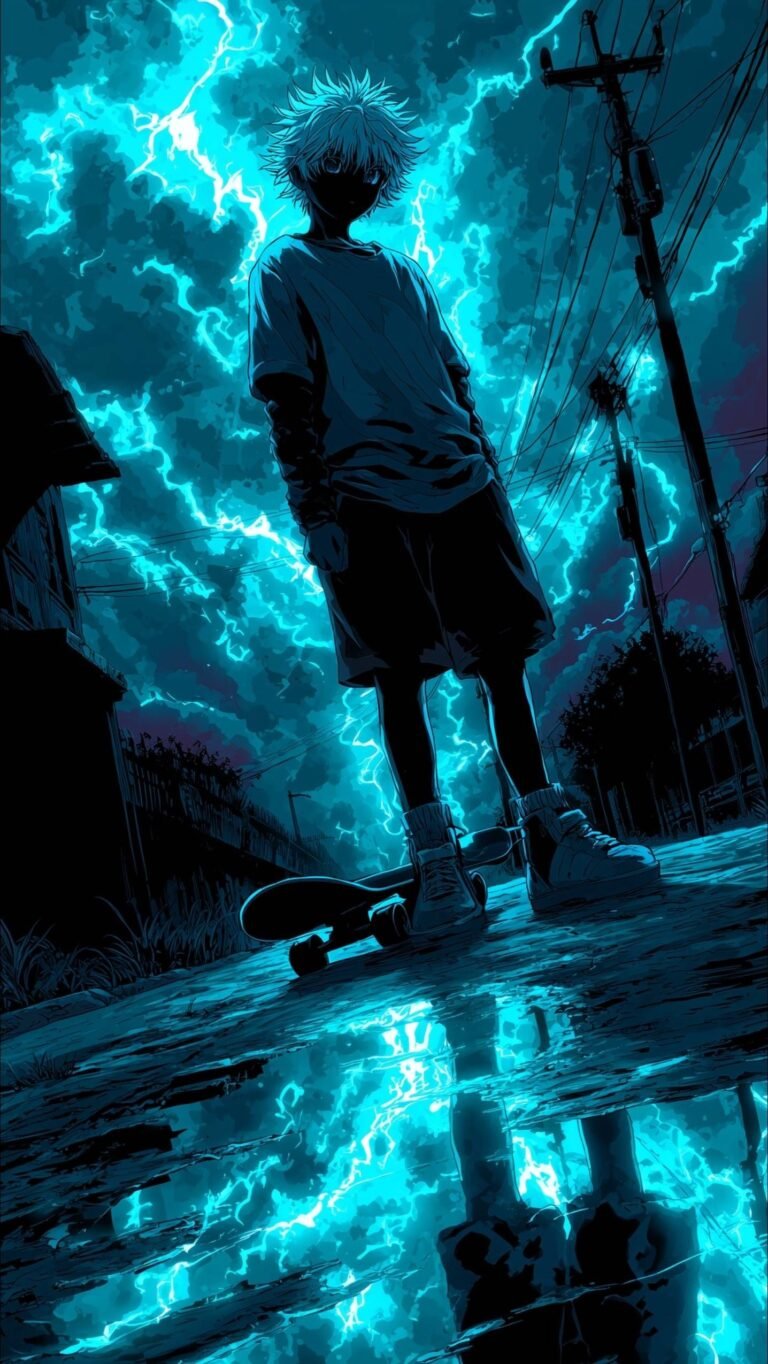 cyberpunk anime wallpaper