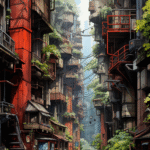 cyberpunk anime wallpaper