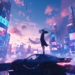 cyberpunk anime wallpaper