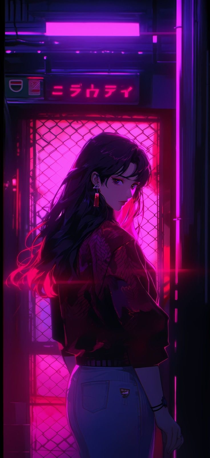 cyberpunk anime wallpaper 4k phone