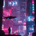 cyberpunk anime wallpaper
