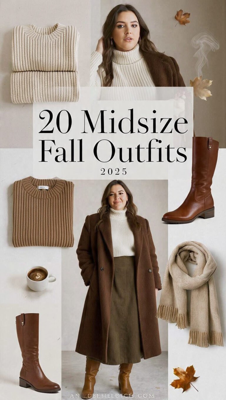 Midsize Fall Outfits Ideas 2025