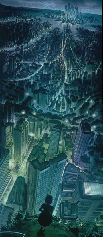 cyberpunk anime wallpaper