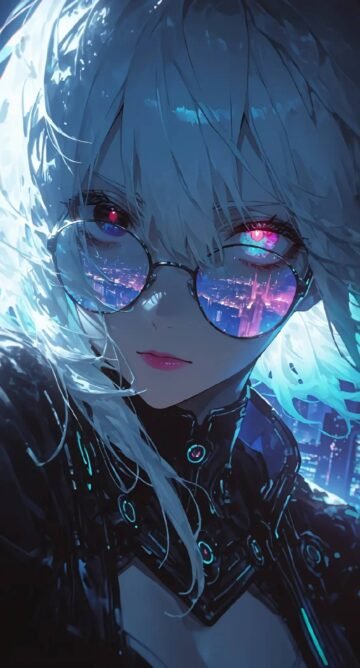 cyberpunk anime wallpaper