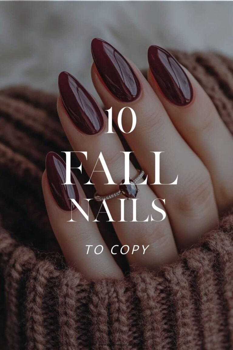 fall nails
