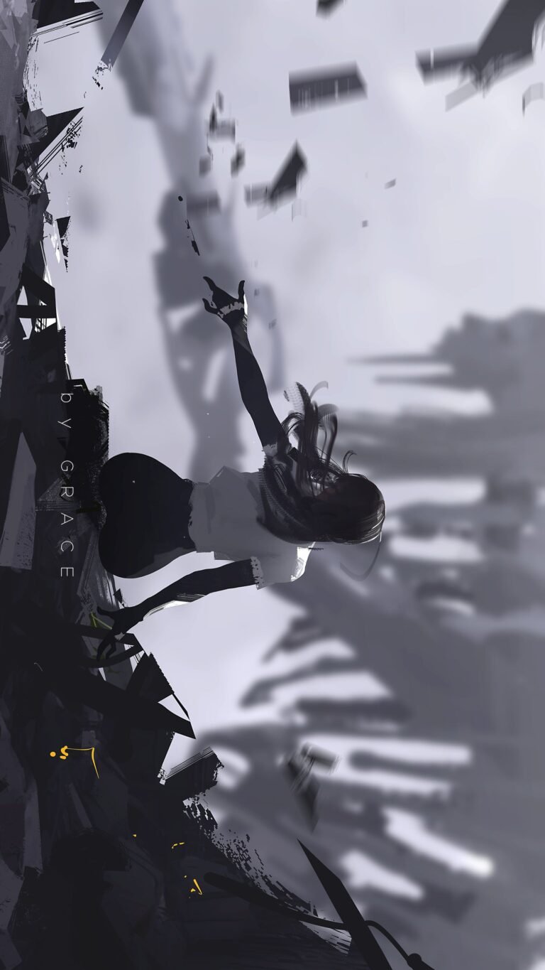 cyberpunk anime wallpaper