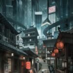 cyberpunk anime wallpaper