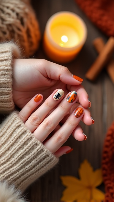 fall nails