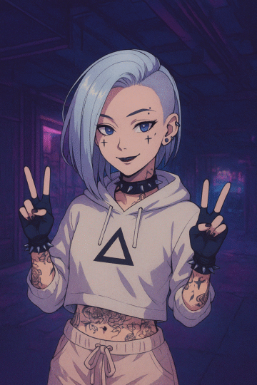 cyberpunk anime wallpaper