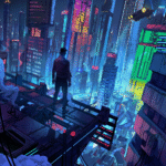 cyberpunk anime wallpaper