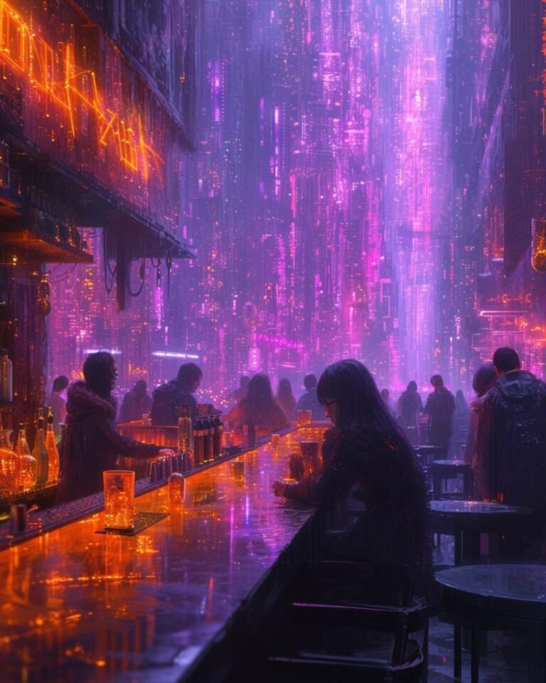cyberpunk anime wallpaper