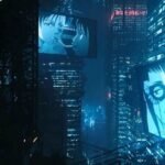 cyberpunk anime wallpaper