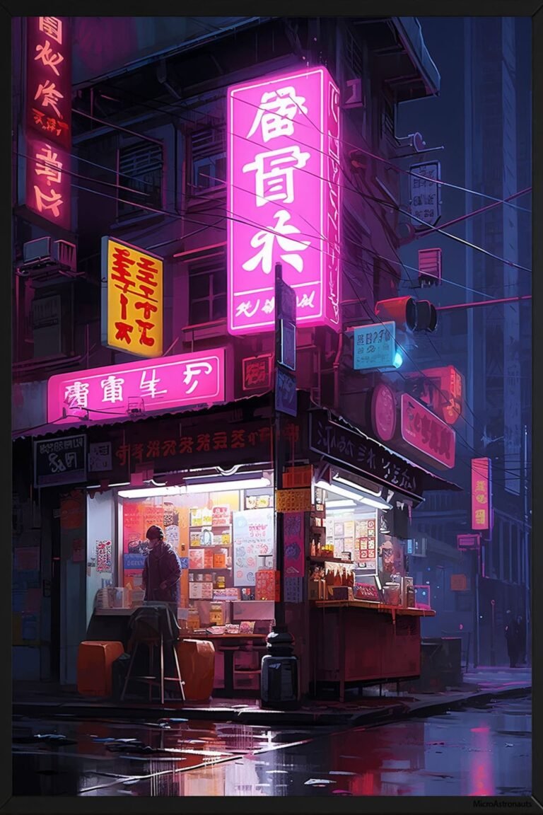 cyberpunk anime wallpaper