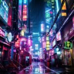 cyberpunk anime wallpaper