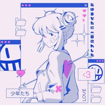 cyberpunk anime wallpaper