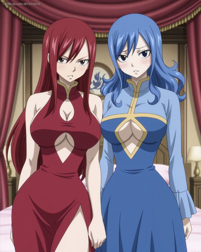 Erza Scarlet + Juvia Lockser | Fairy Tail