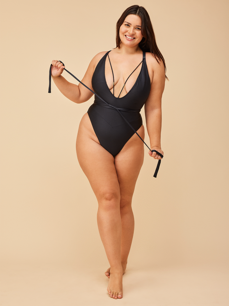 plus size swimwear
