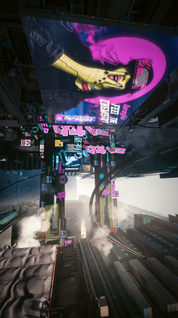 cyberpunk anime wallpaper