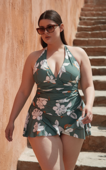 plus size swimwear