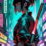 cyberpunk anime wallpaper
