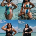 plus size swimwear