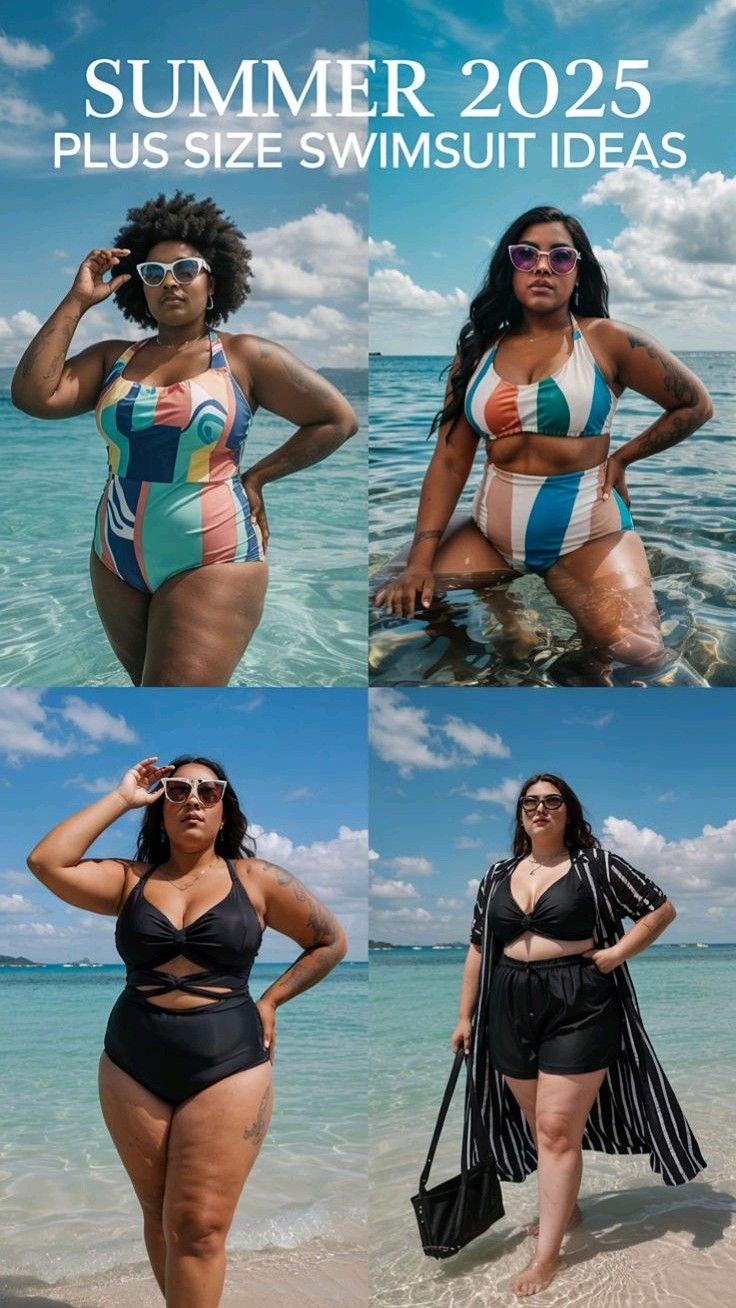 plus size swimwear