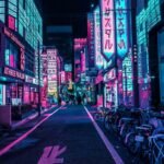 cyberpunk anime wallpaper