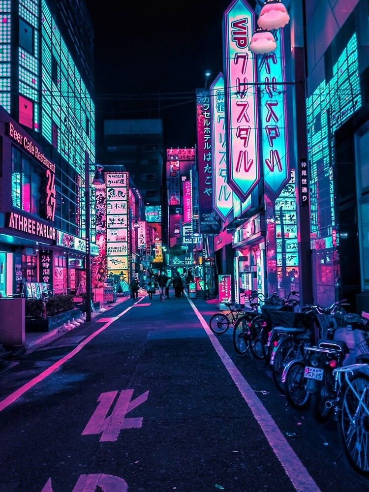 cyberpunk anime wallpaper
