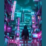 cyberpunk anime wallpaper