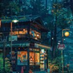 cyberpunk anime wallpaper