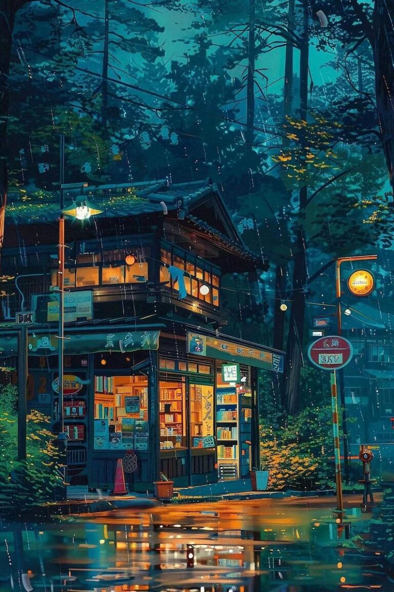 cyberpunk anime wallpaper