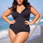 plus size swimwear