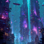 cyberpunk anime wallpaper