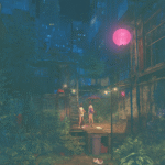 cyberpunk anime wallpaper