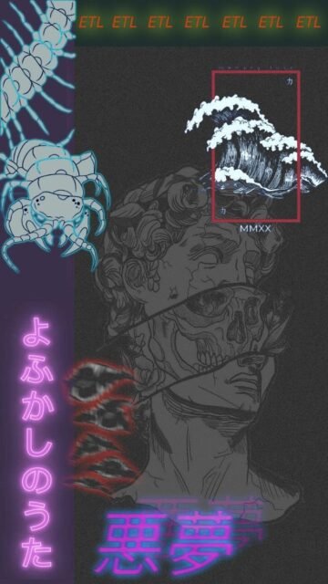 cyberpunk anime wallpaper