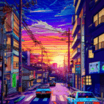 cyberpunk anime wallpaper