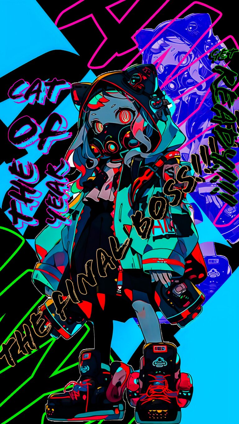 cyberpunk anime wallpaper