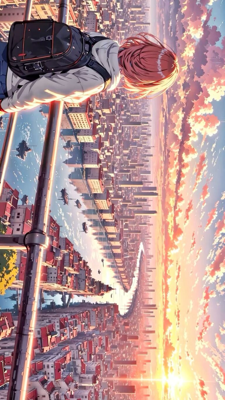 cyberpunk anime wallpaper