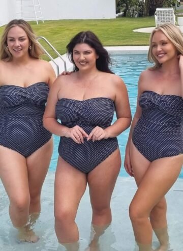 plus size swimwear